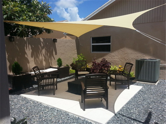 Protection UV de petite de rectangle de Sun voile d'ombre pour l'intimité de patio