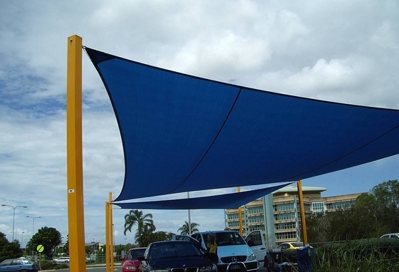 10 x 14 10 voile d'ombre de X12 180 bleus GM/M Sun pour l'intimité de pergola de plage