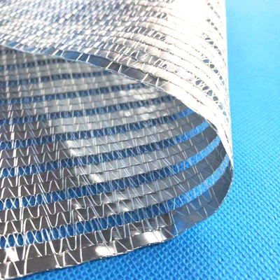 Écran thermique d'ombre d'écran d'Aluminet d'ombre de serre chaude en aluminium réfléchie argentée de tissu