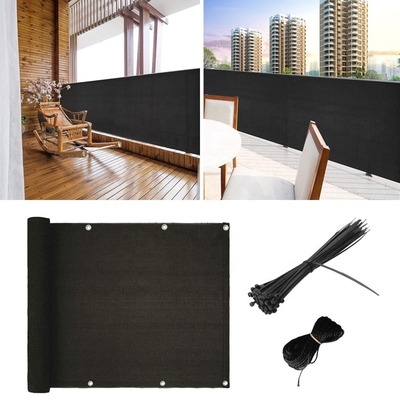 protection UV de Privacy Screen de barrière de balcon de pare-brise de 25m 30m