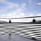 blanc de couverture d'écran de 0.75*6M Outdoor Balcony Privacy pour la balustrade de balcon de logement d'appartements