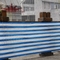 Bleu extérieur 180gsm blanc de coupe-vent d'écran d'intimité de balcon de jardin de court de tennis