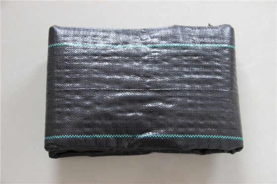 L'agriculture pp de paysage tissée le polypropylène 100gsm de tissu de nattes de lutte contre les mauvaises herbes