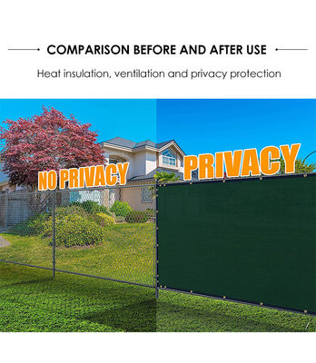 coupe-vent extérieur de balcon de porche de 150gsm Mesh Privacy Screen For Deck